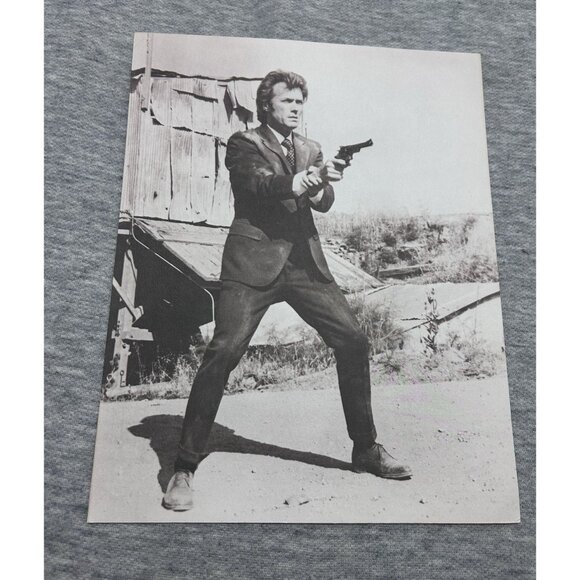 Clint Eastwood in Dirty Harry 1971 The Hollywood Collection Photo 14×11 - Picture 1 of 7
